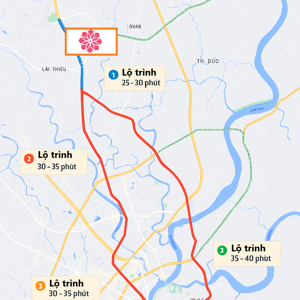 Hành Trình Từ TP.HCM Đến Setia Edenia